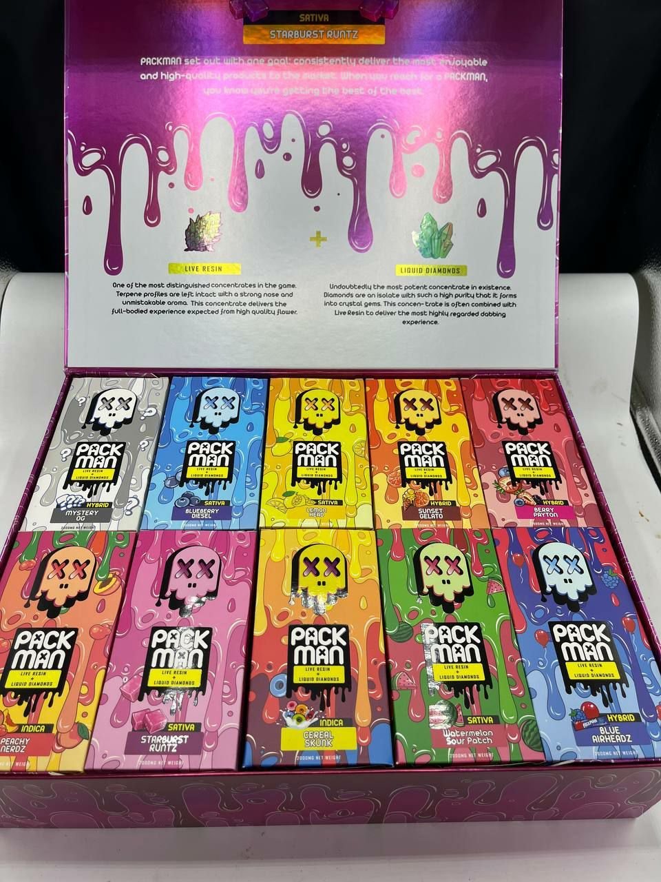 Kaufen Packman Live Resin Disposable